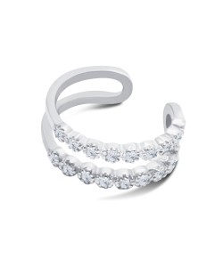 Beautiful Shining CZ Ear Cuff EC-1244